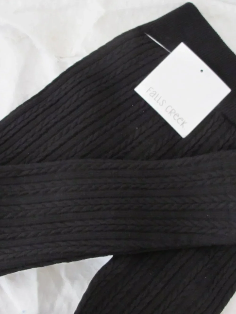 Falls Creek Fleece Lined Cable Leggings